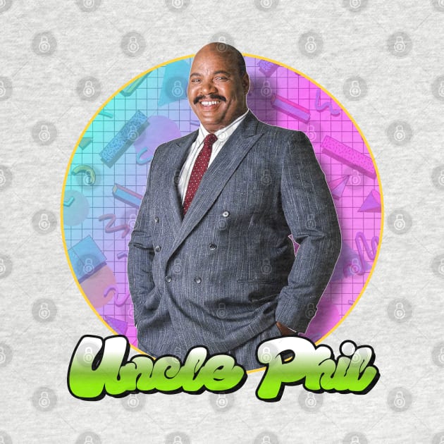 Uncle Phil // Fresh Prince 90s Fan Design by darklordpug